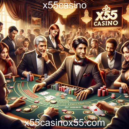 A Revolução do Cassino Ao Vivo no x55casino