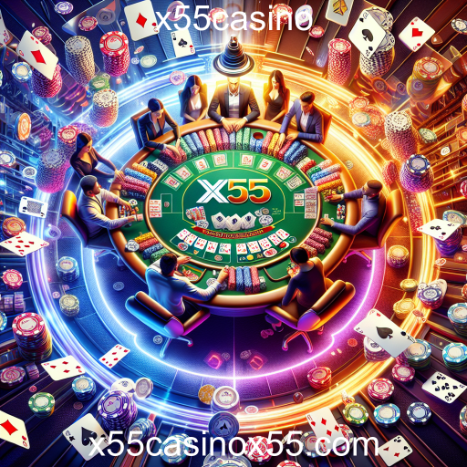Descubra a Emoção do Poker no x55casino
